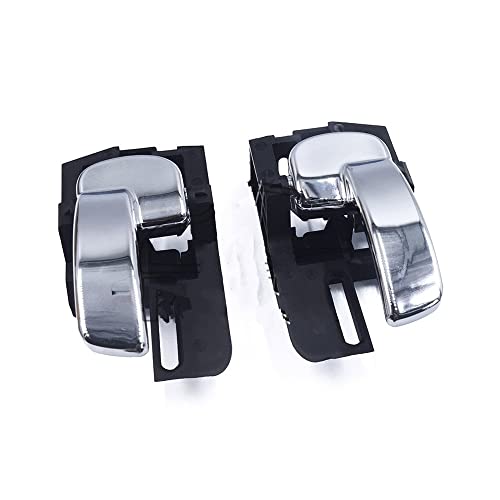 Dusibulv Türaußengriffe für Kraftfahrzeuge Für Qashqai Mk1 J10 JJ10 Auto Türgriff Innen Links Rechts Hinten Türgriff 80670-JD00E Außentürgriffe(Left and right) von Dusibulv