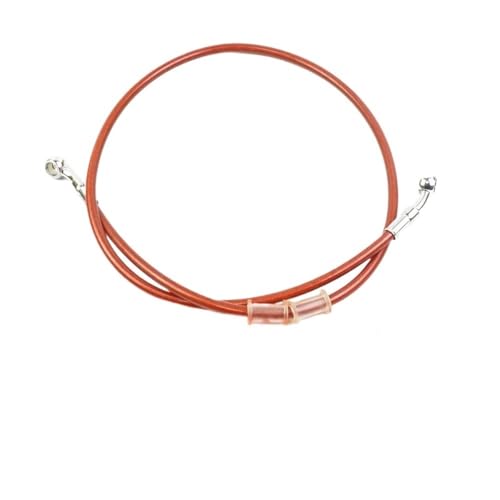 Dusibulv motorradbrake line Hydraulische Brems Schlauch DOT Öl Rohr Linie Geflochtene Kabel Orange 400 Zu 2200mm 10mm Banjo Für Suzuki(Orange 1600mm) von Dusibulv
