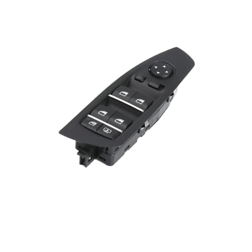 Fensterheber Fahrerfensterspiegelschalter-Taste Elektrischer Hauptfensterschalter Für F01 F02 F04 Für 7er-Serie 61319241915 Schalter(Zwart) von Dusibulv