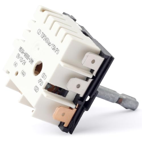 Dusledel Verbesserter DG44-01002A Endlosschalter-Energieregler, Ersatz für Samsung Range Burner Infinite Switch FCQ3 FE71 FER3 FTQ3 NE59, ersetzt 2087510 MDSA-W21-SKM Dusledel Verbesserter DG44-01002A Endlosschalter-Energieregler, Ersatz für Samsung Range Burner Infinite Switch FCQ3 FE71 FER3 FTQ3 NE59, ersetzt 2087510 MDSA-W21-SKM von Dusledel