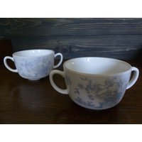 Bouillon Becher - Tassen Porsgrung Norwegen 73. 2Er Set von DustRoad