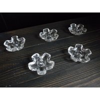 Gefrorene Blumen - Glas Kerzenhalter Set Von 5 von DustRoad