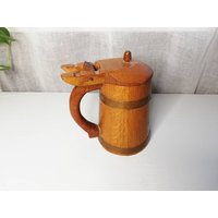 Handgeschnitzte Holzbecher Mit Deckel von DustRoad