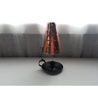 Kerzenhalter Kupfer Mit Metall Skandinavisch Vintage von DustRoad