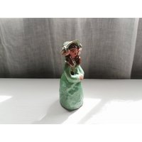 Mid Century Grüne Keramik Vase - Britt von DustRoad