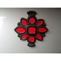 Mitte Jahrhundert Moderne Upsala Ekeby Keramik Wand Dekor Plaque Große Größe Und Schwer Mehr 1, 5 Kg Mitte Jahrhundert Moderne Upsala Ekeby Keramik Wand Dekor Plaque Große Größe Und Schwer Mehr 1, 5 Kg von DustRoad