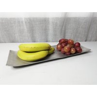 Norweger Antike Schale Serviertablett Obstteller Tischdekoration Gehämmert Aluminium Handarbeit von DustRoad