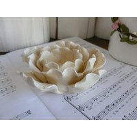 Seerosen-Kerzenständer Designer Keramik Kunst Tabelle Herzstück Design von DustRoad