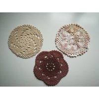 Spitzendeckchen. 3Er-Set. Jahrgang Bauernhausdekor von DustRoad