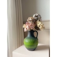 Große Grüne Boho Keramik Vase Große Grüne Boho Keramik Vase von DustyCrushStudio