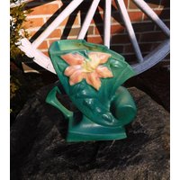 Roseville Pottery Füllhorn Vase #193-6 - 1944 Von Dustymillerantiques von DustyMillerAntiques