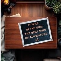 Die Beste Art Von Abenteuer Banner L | Filz Wimpelkette Zum Aufhängen Vintage Girlande Wanddekoration Wandbehang 16 "x 20" von DustyPennants