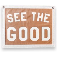 Finden Sie Unter Dem Guten Banner | Filz Wimpelkette Zum Aufhängen Vintage Style Wanddekoration Wandbehang Positiv Denken von DustyPennants
