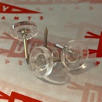 Klare Banner Pins | Filz Wimpelkette Zum Aufhängen Wanddekoration von DustyPennants