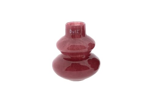 DutZ Collection DutZ VASE SKRZYSZOW S | H16 D14 cm | Rasberry | mundgeblasenes Glas von Dutz Collection