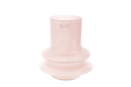 DutZ Vase Ringo S | oldrose | H 18 D 16 cm | mundgeblasenes Glas von DutZ Collection