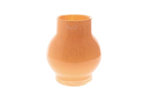 DutZ Vase Rondo s | warm - orange | H 17 cm D 14 cm | mundgeblasenes Glas |, 1681597 von DutZ Collection