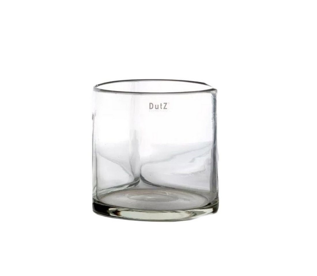 DutZ Tischvase Zylindervase klarglas H27 D27 cm mundgeblasen von DutZ