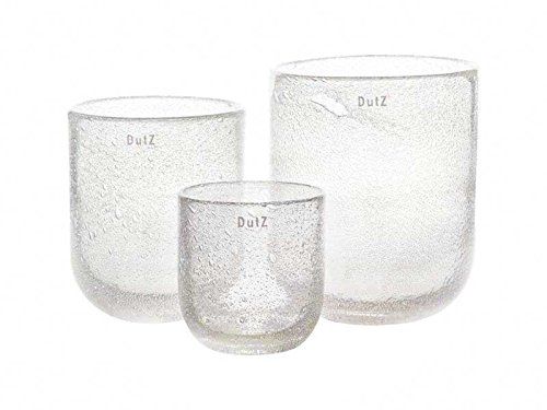 DutZ Vase, Clear Bubbles (H23 D19) von DutZ