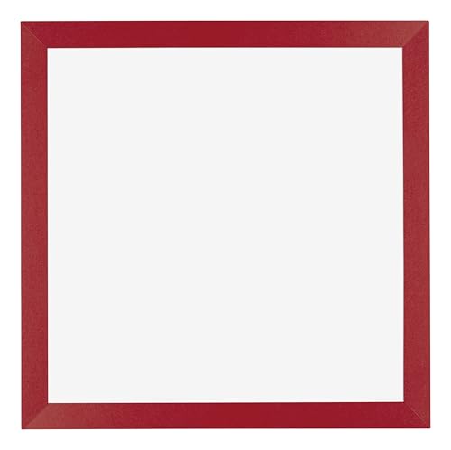 Dutch Frame Factory - Bilderrahmen 20x20 cm - Rot - Bilderrhamen aus MDF mit Antireflex Kunstglas - Fotorahmen 20x20 cm - Marseille Dutch Frame Factory - Bilderrahmen 20x20 cm - Rot - Bilderrhamen aus MDF mit Antireflex Kunstglas - Fotorahmen 20x20 cm - Marseille von Dutch Frame Factory