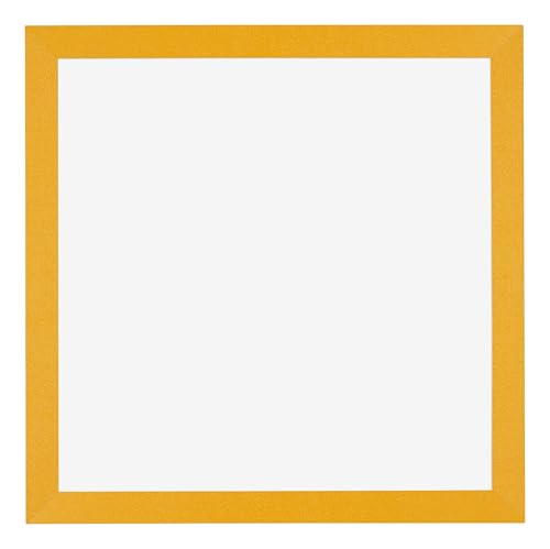 Dutch Frame Factory - Bilderrahmen 30x30 cm - Gelb - Bilderrhamen aus MDF mit Antireflex Kunstglas - Fotorahmen 30x30 cm - Marseille Dutch Frame Factory - Bilderrahmen 30x30 cm - Gelb - Bilderrhamen aus MDF mit Antireflex Kunstglas - Fotorahmen 30x30 cm - Marseille von Dutch Frame Factory