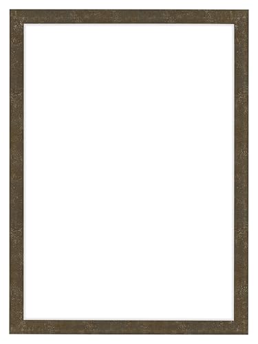 Dutch Frame Factory - Bilderrahmen 48x67 cm - Gold Antik - Bilderrhamen aus MDF mit Antireflex Kunstglas - Fotorahmen 48x67 cm - Colonia Dutch Frame Factory - Bilderrahmen 48x67 cm - Gold Antik - Bilderrhamen aus MDF mit Antireflex Kunstglas - Fotorahmen 48x67 cm - Colonia von Dutch Frame Factory