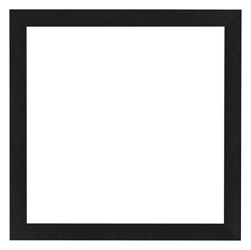 Dutch Frame Factory - Bilderrahmen 55x55 cm - Schwarz Matt - Bilderrhamen aus MDF mit Antireflex Kunstglas - Fotorahmen 55x55 cm - Colonia Dutch Frame Factory - Bilderrahmen 55x55 cm - Schwarz Matt - Bilderrhamen aus MDF mit Antireflex Kunstglas - Fotorahmen 55x55 cm - Colonia von Dutch Frame Factory
