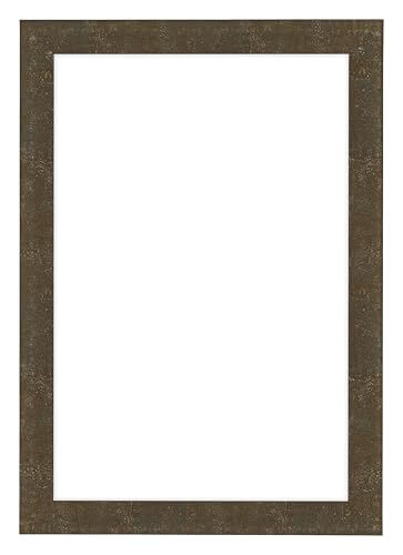Dutch Frame Factory - Bilderrahmen 62x93 cm - Gold Antik - Bilderrhamen aus MDF mit Antireflex Kunstglas - Fotorahmen 62x93 cm - Colonia Dutch Frame Factory - Bilderrahmen 62x93 cm - Gold Antik - Bilderrhamen aus MDF mit Antireflex Kunstglas - Fotorahmen 62x93 cm - Colonia von Dutch Frame Factory