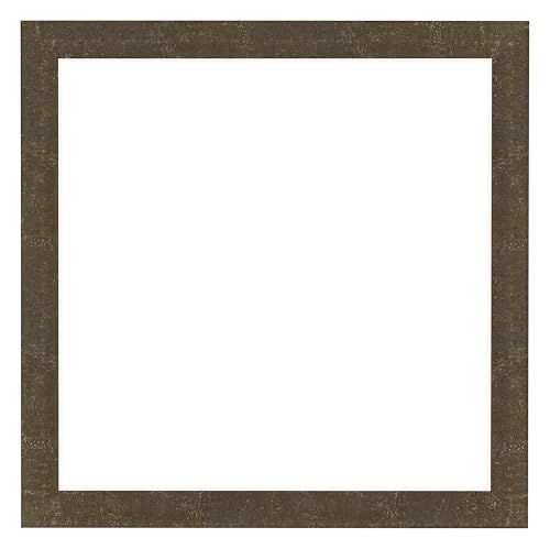 Dutch Frame Factory - Bilderrahmen 70x70 cm - Gold Antik - Bilderrhamen aus MDF mit Antireflex Kunstglas - Fotorahmen 70x70 cm - Colonia Dutch Frame Factory - Bilderrahmen 70x70 cm - Gold Antik - Bilderrhamen aus MDF mit Antireflex Kunstglas - Fotorahmen 70x70 cm - Colonia von Dutch Frame Factory