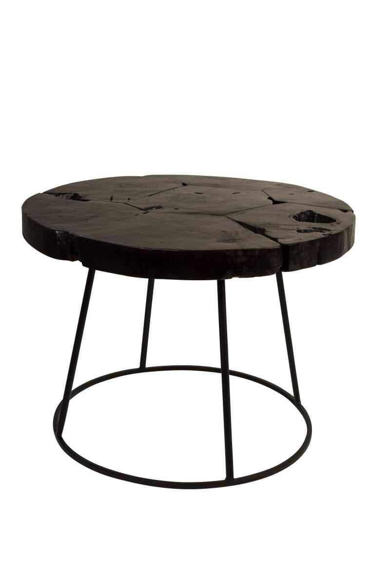Couchtisch KRATON von DutchBone mit Teakholz Platte von DutchBone