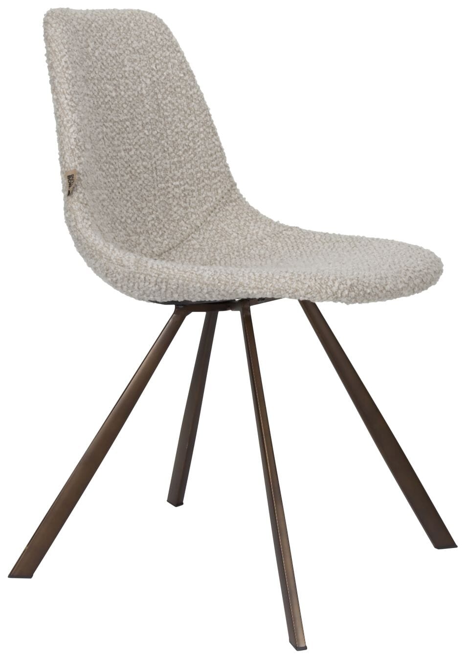 Esszimmerstuhl FRANKY Bouclé Beige von DutchBone Esszimmerstuhl FRANKY Bouclé Beige von DutchBone von DutchBone