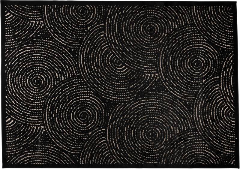 Teppich DOTS Pure Black 200 x 300 cm von Dutchbone von DutchBone