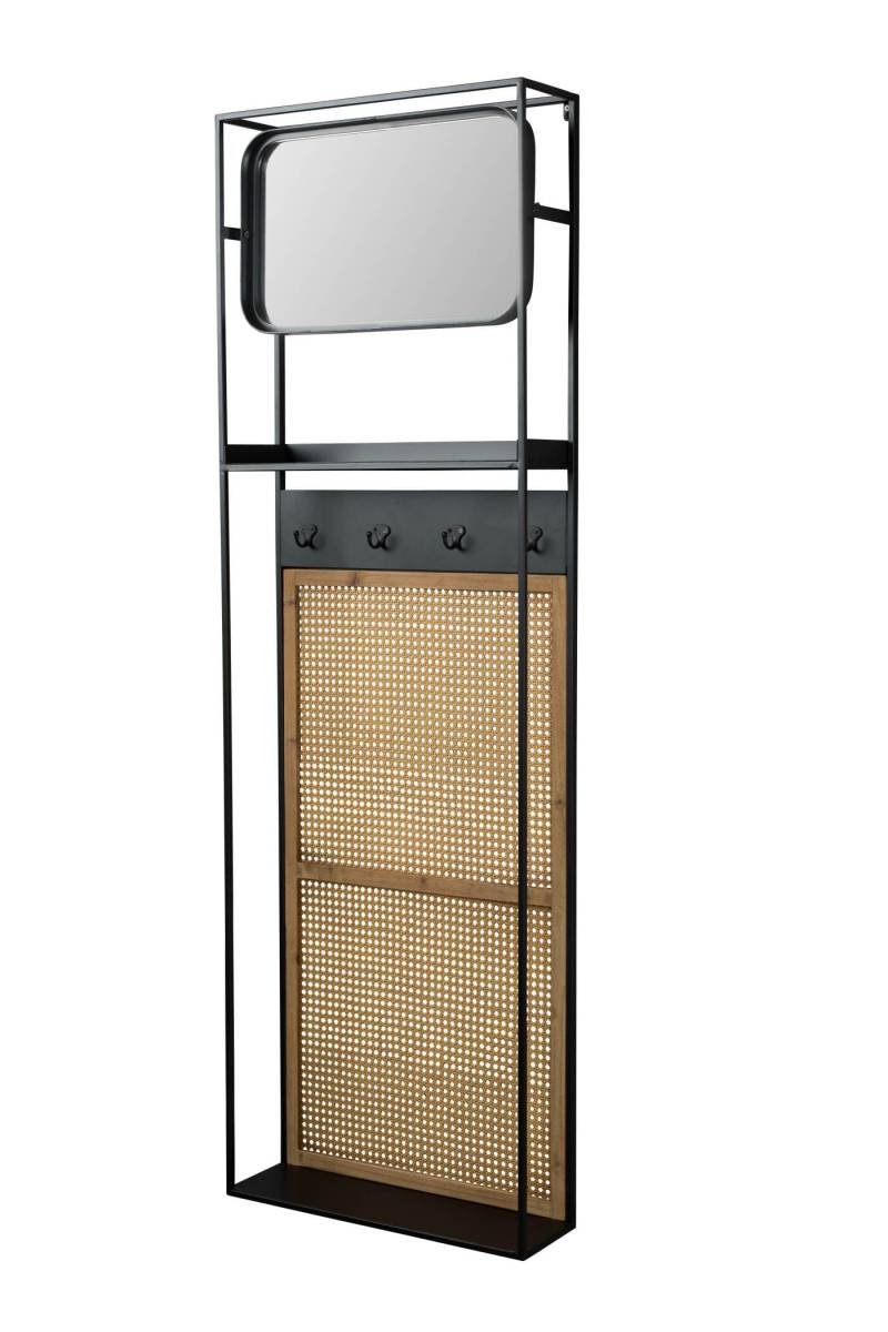 Wandgarderobe mit Garderobenspiegel LANGRES M von DutchBone von DutchBone