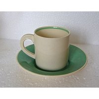Art Deco Susie Cooper Crown Works Falkenform Kaffeekanne /Espressotasse in Sehr Gutem Zustand Art Deco Susie Cooper Crown Works Falkenform Kaffeekanne /Espressotasse in Sehr Gutem Zustand von DutchTrader