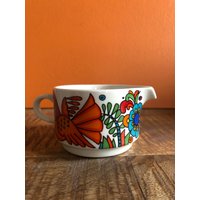 Villeroy Boch Acapulco Flower Power Selten Kaffee/Tee Milchkännchen - Sahnekrug Und von YourYesterYears