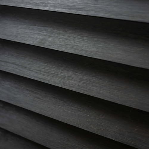 Bambus Jalousie 50mm - Schwarz - 120 cm x 175 cm - Fenster und Tür Jalousie - Bambus-Jalousie - Innenbereich Bohren von Dutchblinds