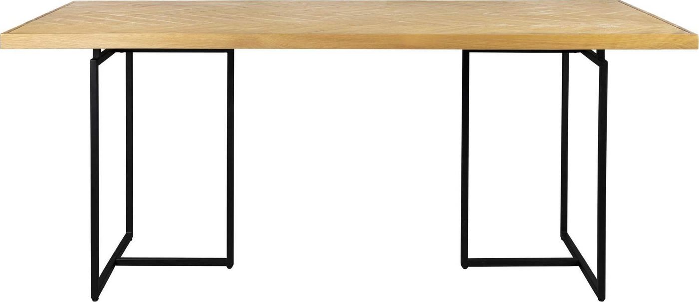 Dutchbone Esstisch Esstisch CLASS EICHE mit Fischgrät Platte 180 x 90 cm von DutchBone von Dutchbone