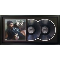 Snoop Dogg - R&g Rhythm & Gangsta The Masterpiece 50x80cm Schwarze Matte Und Schwarzer Rahmen von DutchessWallDecor