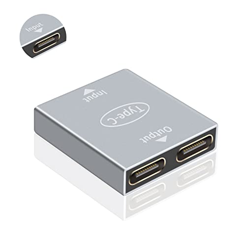 Duttek USB C Splitter, USB Typ C 1 auf 2 Splitter, USB C Buchse Adapter, Dual USB C Ladegerät unterstützt PD Schnellladung, kompatibel mit den meisten Android oder Typ USB C Smartphones Duttek USB C Splitter, USB Typ C 1 auf 2 Splitter, USB C Buchse Adapter, Dual USB C Ladegerät unterstützt PD Schnellladung, kompatibel mit den meisten Android oder Typ USB C Smartphones von Duttek
