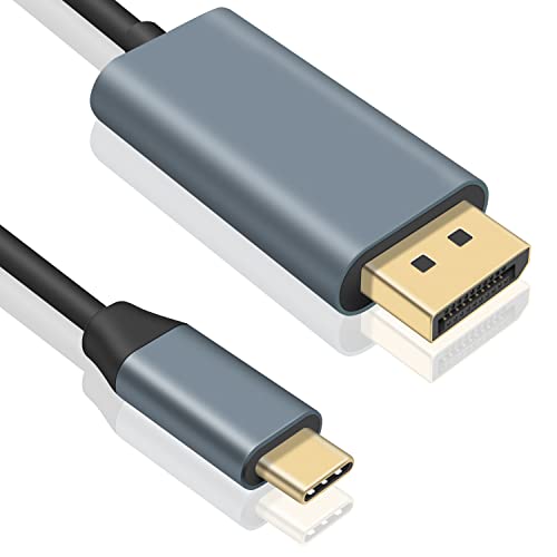 Duttek USB C auf Displayport Kabel, USB C auf DisplayPort Kabel, 4K USB 3.1 Typ C Stecker auf DP Displayport Stecker, Thunderbolt 3 auf DisplayPort Kabel mit vergoldetem Kabel, 1,5 m Duttek USB C auf Displayport Kabel, USB C auf DisplayPort Kabel, 4K USB 3.1 Typ C Stecker auf DP Displayport Stecker, Thunderbolt 3 auf DisplayPort Kabel mit vergoldetem Kabel, 1,5 m von Duttek