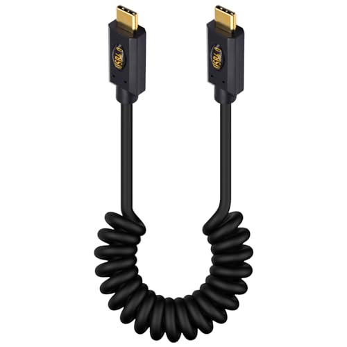 Duttek USB4 Cable 1M, 240W USB C Thunderbolt 3 Cable, 40Gbps Datenübertragung, 8K@60Hz Video Unterstützung für Thunderbolt 3, eGPU, MacBook, Laptops von Duttek