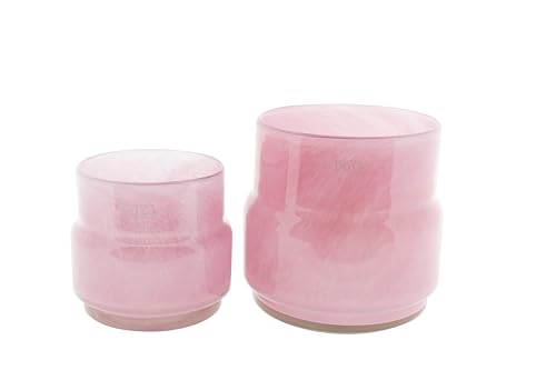DutZ Collection DutZ Pot MAARTJE | Fuchsia | mundgeblasenes Glas | Vase, Windlicht, bertopf | versch. Grössen (H 14 cm D 16 cm), 1474243,1474244 von Dutz Collection