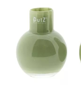 Dutz Vase Masa | Olivegreen | H 14 cm D 11 cm | mundgeblasenes Glas Dutz Vase Masa | Olivegreen | H 14 cm D 11 cm | mundgeblasenes Glas von Dutz Collection
