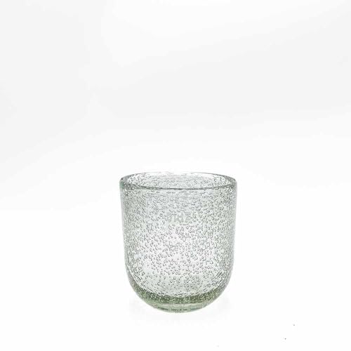 DutZ Vase, Clear Bubbles (H14 D12) von Dutz