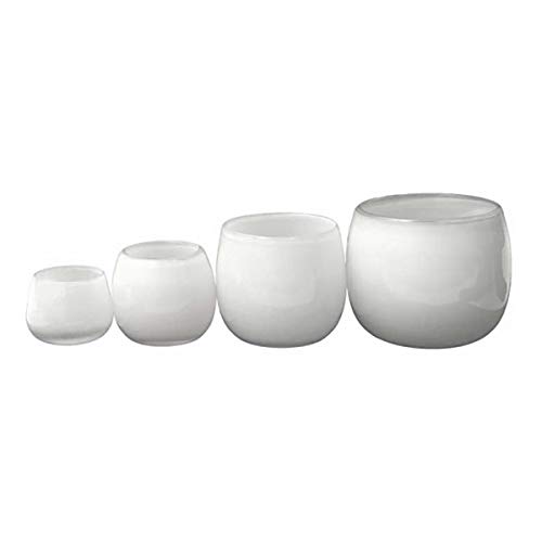 Dutz Collection Pot Farbe White, Größe:H11 / D13 cm von Dutz