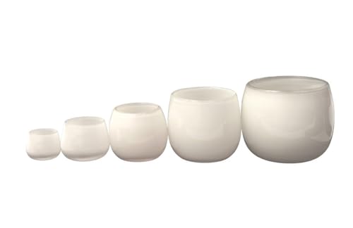 Dutz Collection Pot Farbe White, Größe:H11 / D13 cm von Dutz