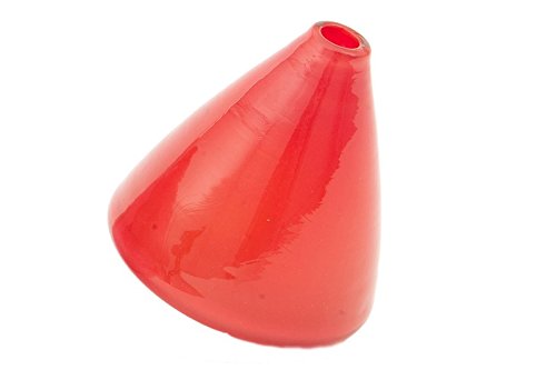 Dutz Glas Vase Tumbling VASE H12 D10 rot von Dutz