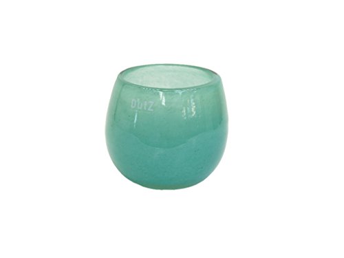 Glasvase/Übertopf Dutz Pot md0 H11 D13 Jade/türkis Glas Vase von Dutz