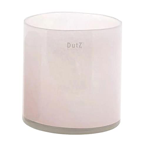 Zylinder Glasvase rosa groß von Dutz