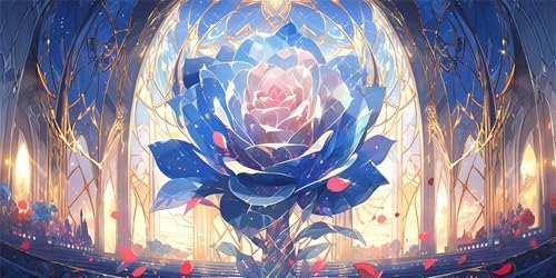 Diamond Painting Blau Diamond Painting Kinder, Blumen Bastelset Erwachsene, Kreativ Set für Erwachsene, 5D Crystal Art Set, DIY Diamant Kunst Kits für Anfänger, für Home Wall Decor, 50x100cm p-394 Diamond Painting Blau Diamond Painting Kinder, Blumen Bastelset Erwachsene, Kreativ Set für Erwachsene, 5D Crystal Art Set, DIY Diamant Kunst Kits für Anfänger, für Home Wall Decor, 50x100cm p-394 von Duushuait